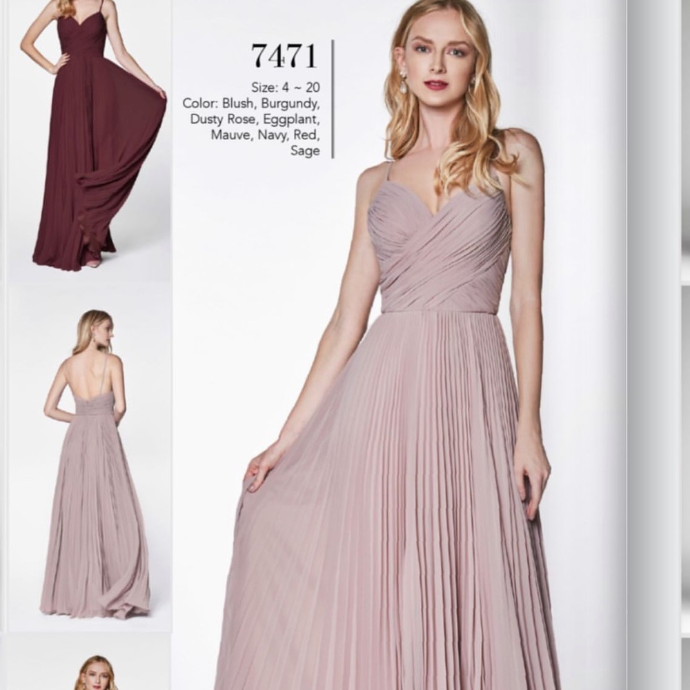 Cinderella divine 7471 bridesmaid dress / prom